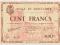 VILLE DE SAINT-OMER 100 FRANCS 1940 ST.I UNC