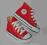 CZERWONE WYSOKIE TRAMPKI CONVERSE 21  12,5 CM UK5