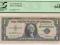 $1 SERIES 1957 SILVER CERTIFICATE PCGS 66 UNC