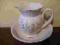 STARA,ŚLICZNA MISA Z DZBANEM