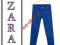 /r-ch/ ZARA chabrowe NOWE rurki skinny 3-4L 104