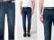 PM 1 3574 PULL&amp;BEAR __SPODNIE SLIM CIENIE__W36