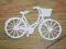 rower scrapki biały