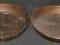 Para starych mosieznych szalek srednica 19,5 cm