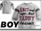 NEXT JESIEŃ T-SHIRT DADDY SLOGAN 6-9 M