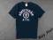 ABERCROMBIE &amp; FITCH T-SHIRT CIEMNY LOGO *13/L*