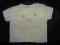 Świetna biała bluzeczka z Misiaczkiem 74 (6-9m)