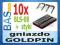 Gniazdo na GOLDPIN BLS-08 plus styki _ 10szt