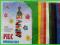 FILC dekoracyjny A4 - 5 arkuszy - różne kolory