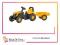 ROLLY TOYS - TRAKTOREK NA PEDAŁY JCB