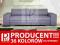KANAPA SOFA NERO - MATERIAŁY + EKOSKÓRY na wymiar