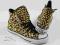 BUTY CONVERSE MUSZTARDOWE PANTERKA R 37,5 =24 cm