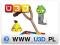 KNEX Gra Angry Birds Żółty Ptak i Średnia Świnia