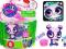 Littlest Pet Shop BROKATOWE MIŚ PANDA I PRZYJACIEL