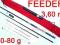 WĘDKA JAXON BLACK ARROW FEEDER 3,60m 40-80g nowość