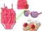 Janie&amp;Jack Gymboree czepek kąpielowy 2-3T base