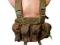 Kamizelka chest rig Coyote Brown / Zielona GFC