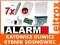 SYSTEM ALARMOWY SATEL CA-10 GSM led 7 CZUJEK AS48