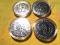 Z mennic KRZYŻOWCÓW -LOT 4 SZTUKI
