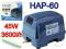 POMPA MEMBRANOWA NAPOWIETRZACZ HAP-60 3600l/h