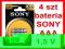 SONY BATERIA 4 SZT AAA 1.5V R03 R3 BATERIE ŁÓDŹ