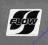 FLOW logo Termo naszywka na odzież wpraska SKI