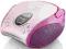 Boombox-Lenco SCD-24 pink Stereo UKW/FM