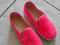 Slippersy slip on tenisówki neon róż NOWE