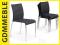 KRZESŁO METALOWE K117 GRAFITOWE TKANINA GDM