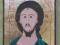 Chrystus Pantokrator Ikona ręcznie pisana 19x22x2