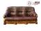ekskluzywna sofa 3os. ROMA skóra dąb