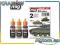 Ammo of MIG Zestaw farb IDF COLORS - SMART ACRYLIC