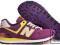 N9 New Balance (574APP) Fioletowe Żółte Białe 37