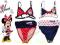 NOWOŚĆ! KOSTIUM KĄPIELOWY BIKINI DISNEY MINNIE 104