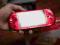 PSP 3004 4GB RED czerwone | jak NOWE | 3 GRY | BCM