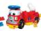 MEGA BLOKS FIRETRUCK WÓZ STRAŻACKI Z KLOCKAMI 8428