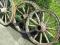 OKAZJA !! 5 SZT . STARYCH KÓŁ DO WOZU 75 CM. # 3