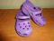 CROCS-piankowe buciki-6/7-13.5cm