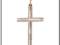 ZŁOTY KRZYŻYK 585 CHRZEST KOMUNIA GRAWER 6990