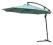 PARASOL OGRODOWY DUZY NA WYSIĘGNIKU 3 M ZIELONY
