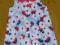 F&amp;F fantastyczna zwiewna tunika KWIATY 122cm