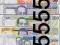 MAX FILIPINY 20 50 100 200 500 1000 Nr 555555 UNC