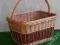 KOSZ WIKLINOWY koszyk na zakupy WIKLINA prostokat