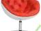 FOTEL-HOKER BAROWY B-311 CZERWONY SIGNAL NEW!!
