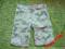 Szorty spodenki 140 cm moro bojówki
