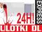 ULOTKI DL 100szt dwustronne EXPRESS 24h kreda