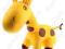 Maskotka pluszak żółta łaciata żyrafa zabawka 25cm