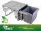 KOSZ SEGREGATOR NA ŚMIECI 450 MM - CLG-607 AMIX
