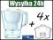 Dzbanek Filtr Brita Aluna + 4 wkłady FV!! KURIER