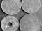 II RP monety różne 4 szt.